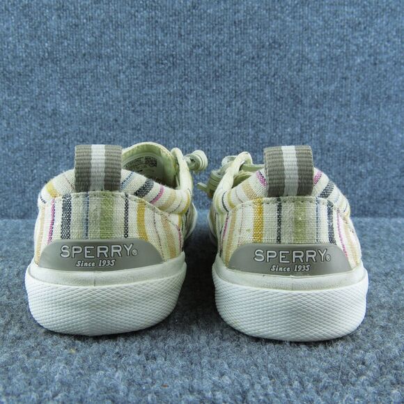 SPERRY Pier Wave Woven Women Boat Shoe Multicolor Fabric Lace Up Size 6.5 Medium - Picture 5 of 10
